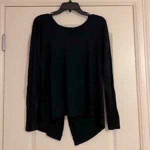 90 Degree By Reflex Open Twist Back Workout Pullover